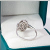 1ct Natural Diamond 18k Gold Engagement Ring - 10US07